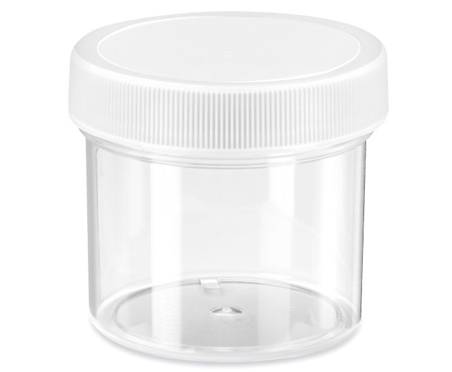 Clear Plastic Jar 