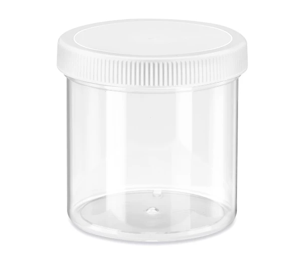 Clear Plastic Jar 