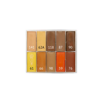Fard Crème Palettes - 10 Colors (15ml)