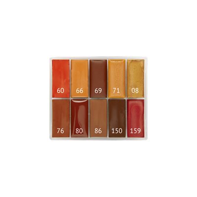 Fard Crème Palettes - 10 Colors (30ml)